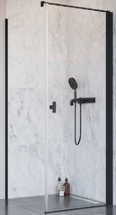 душевой уголок radaway nes black kdj i 90x70 r стекло прозрачное