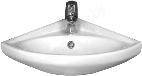 умывальник portasca c50 50x39,9 бежевый