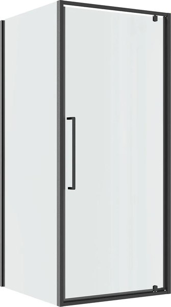 душевой уголок niagara nova ng-35-8agr-a100gr-34 80x100 стекла прозрачные, профиль графит
