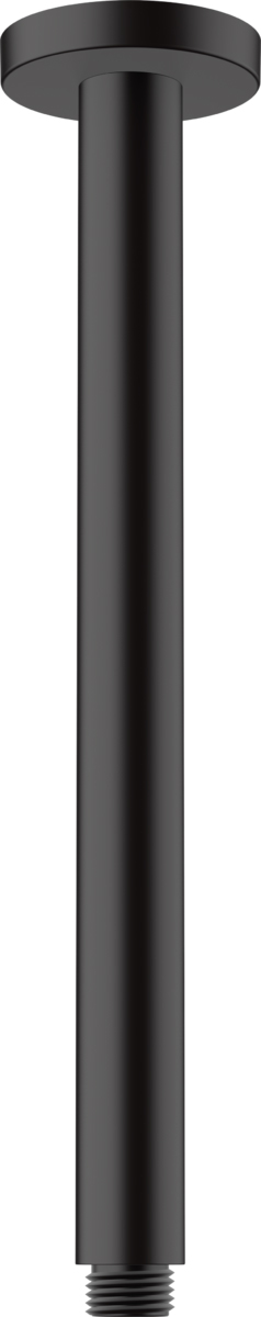 кронштейн для верхнего душа hansgrohe vernis blend 27805670 черный матовый