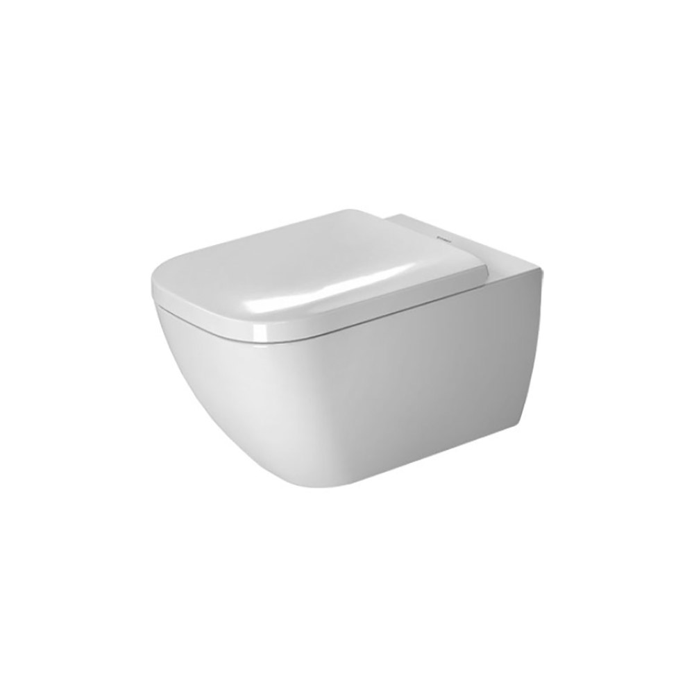 унитаз подвесной duravit happy d.2 2222090000 36,5x54 сиденье soft-close, белый