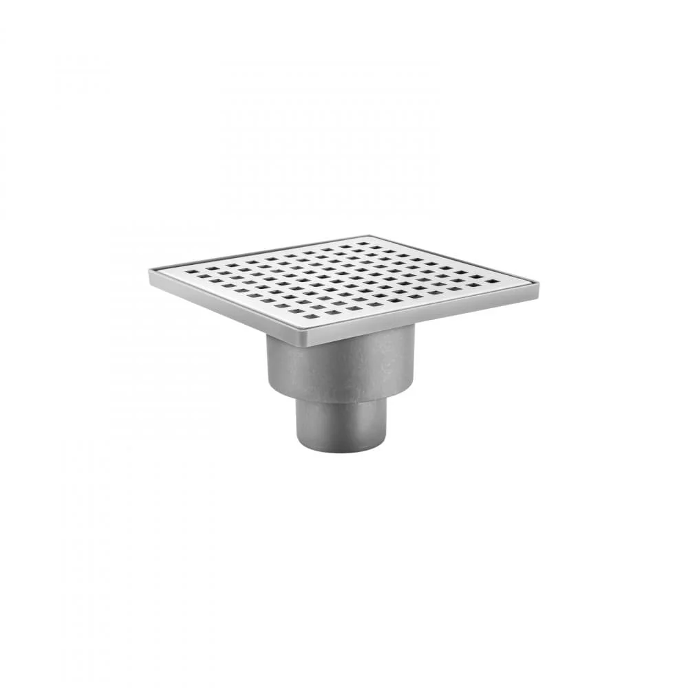 душевой трап berges trend 150x150 091004 глянцевый хром