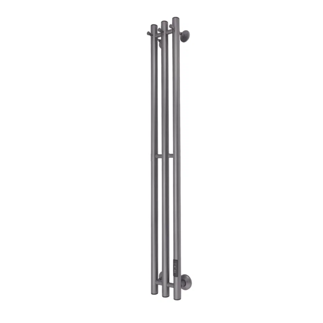 полотенцесушитель электрический маргроид ferrum inaro снш 120x6x12 (3 крючка) графит