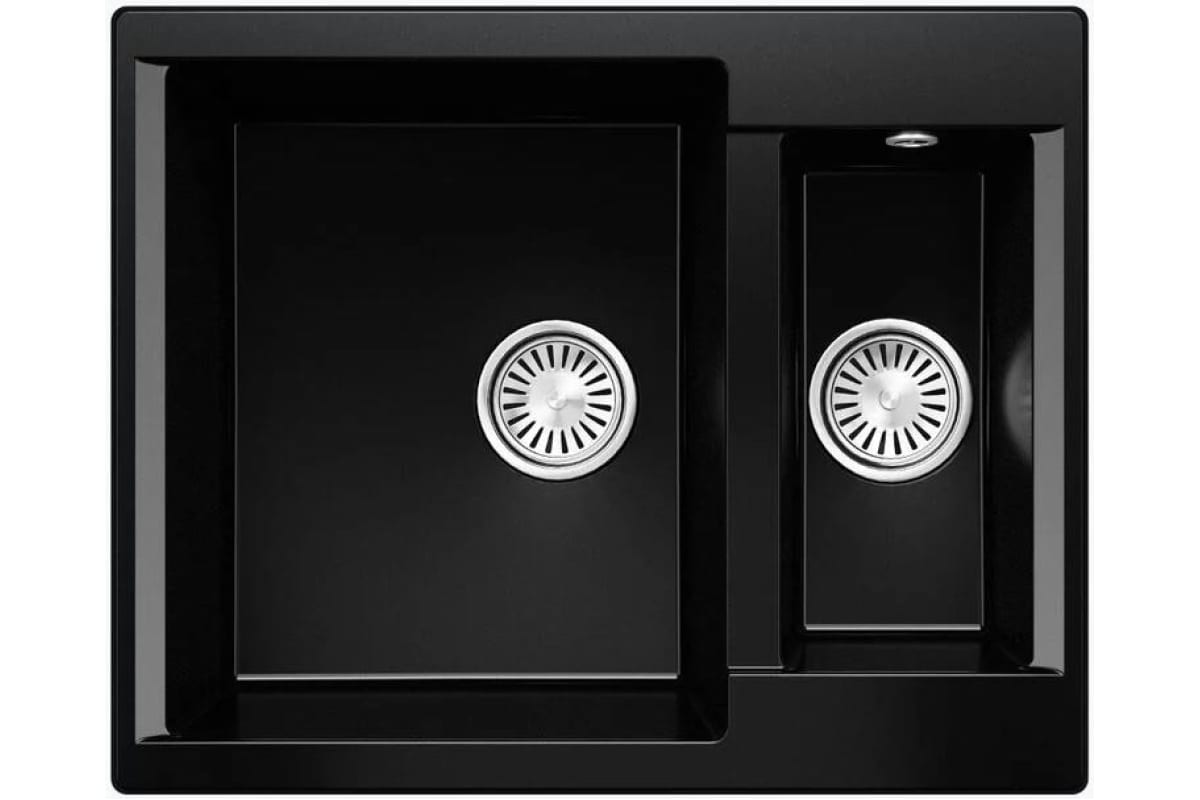 кухонная мойка polygran brig 620 №316 62x50 космос
