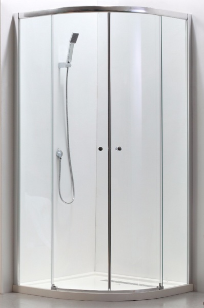 душевой уголок адема гласс (glass) 90x90 (прозрачный)