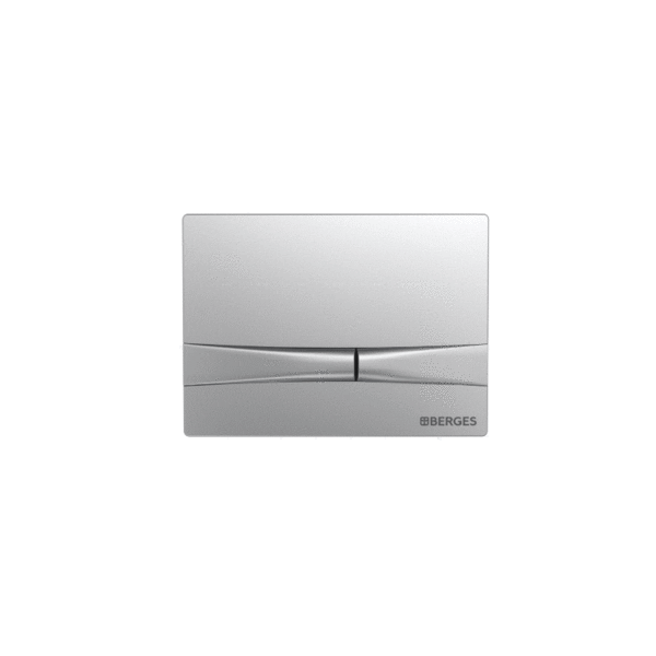 кнопка смыва berges novum f2 040052 матовый хром