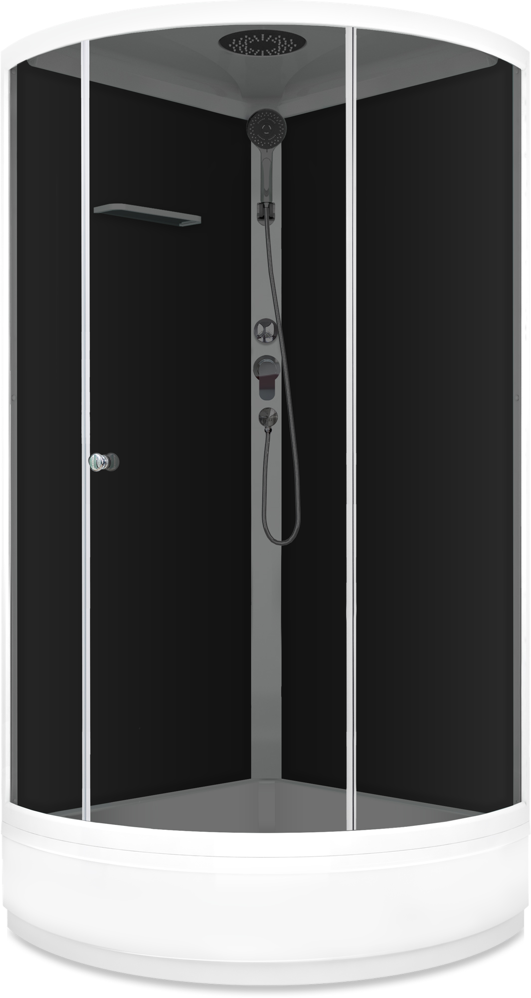 Душевой уголок Gutewetter Practic Rectan GK-401 130x95 (матовый хром/полистирол lines) фото 4 душевой уголок gutewetter practic rectan gk-401 130x95 (матовый хром/полистирол lines) фото 4