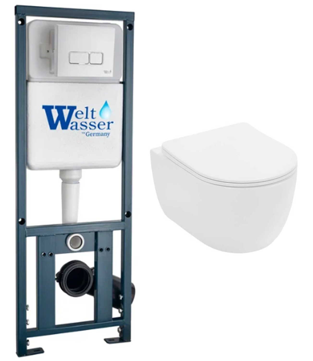 комплект инсталляции welt-wasser marberg 410 se wt с унитазом lekvo s-801