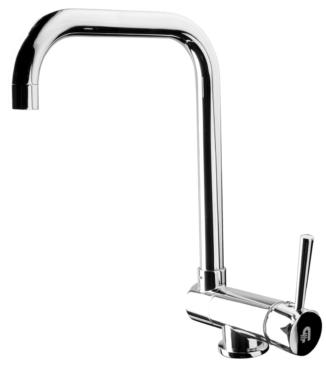 смеситель для кухни armatura theta 6523-915-0 хром
