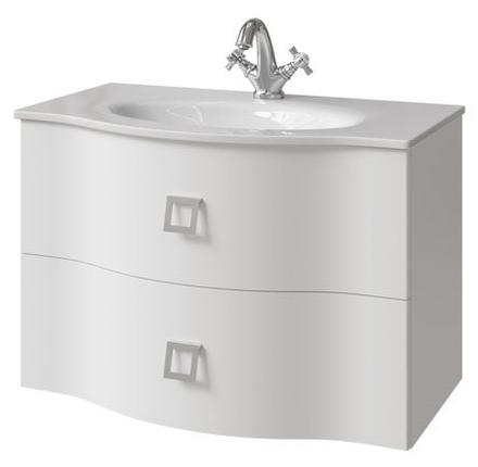 тумба подвесная caprigo nokturn 80 11318-sf027 белый матовый