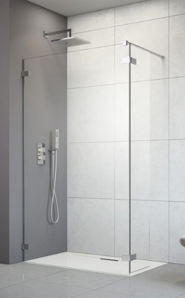 душевой уголок radaway arta walk-in 130x200 стекло прозрачное