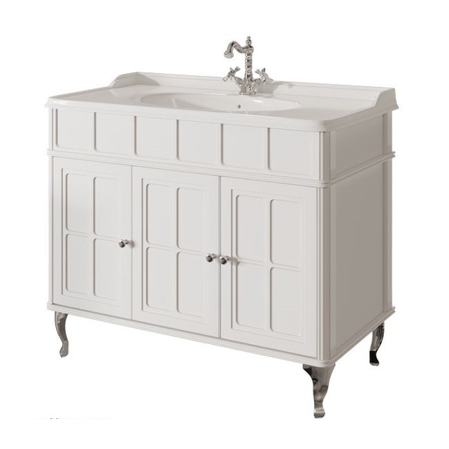 тумба напольная caprigo borgo 100 33424-b231 белая