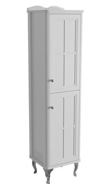 шкаф-пенал напольный caprigo borgo r 33450r-b231 белый правый
