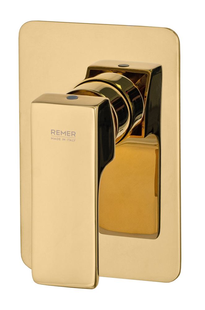 смеситель для душа remer absolute au30do золото глянцевое