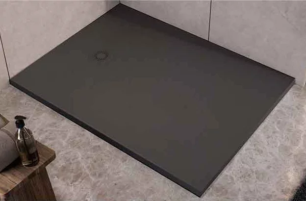 душевой поддон kolpa-san hopp antracit 160x80 черный глянец