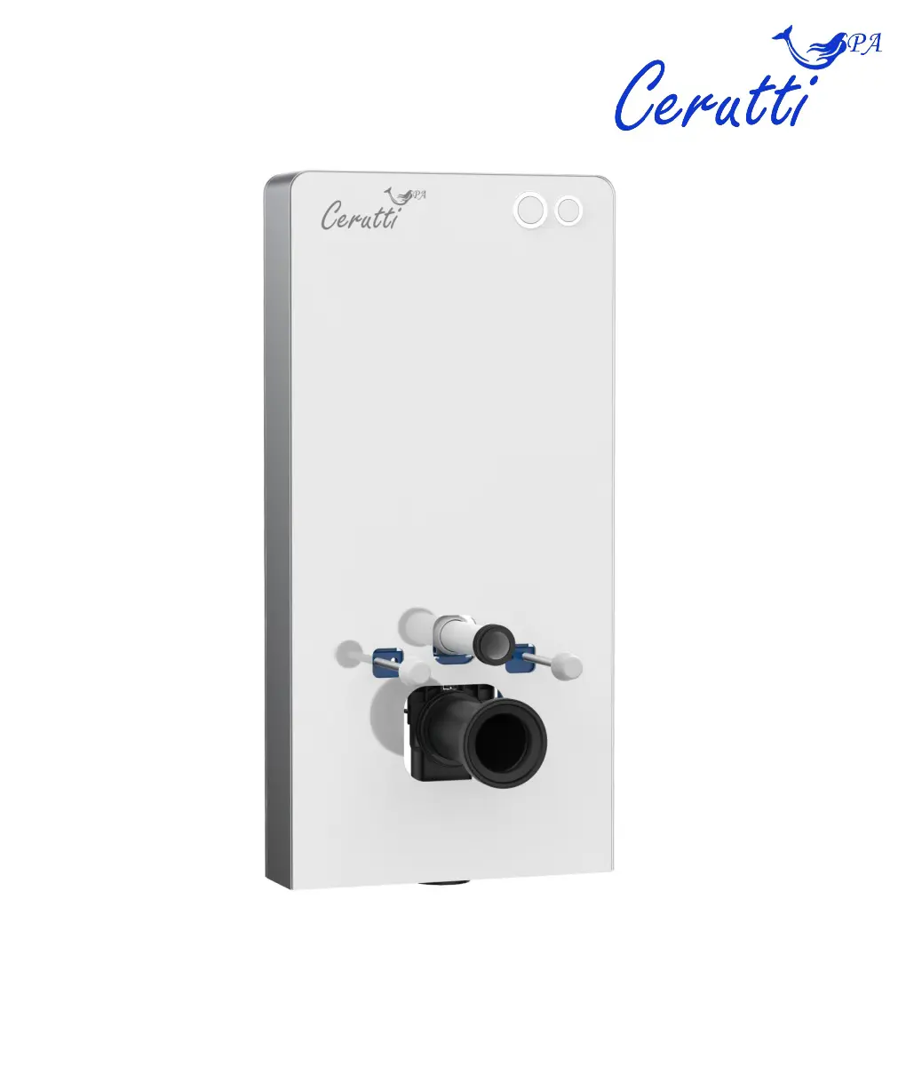 модуль-инсталляция ceruttispa g111w белое стекло