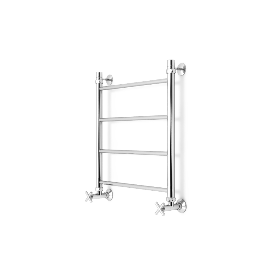 полотенцесушитель zorg milano 500/600 50x60 нижнее подключение, хром
