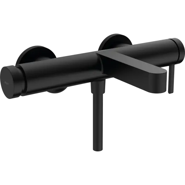 смеситель для ванны hansgrohe finoris 76420670 черный матовый