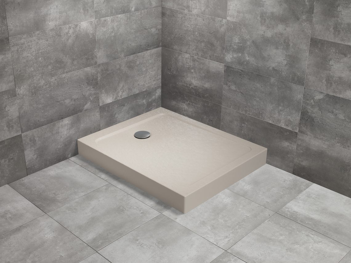душевой поддон radaway doros f compact stone cashmere 160x90 кашемир