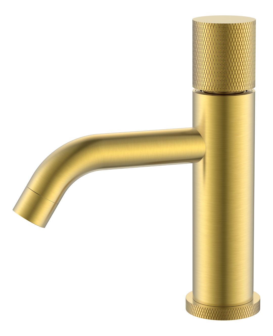 смеситель для умывальника boheme stick touch 121-mg.2 матовое золото