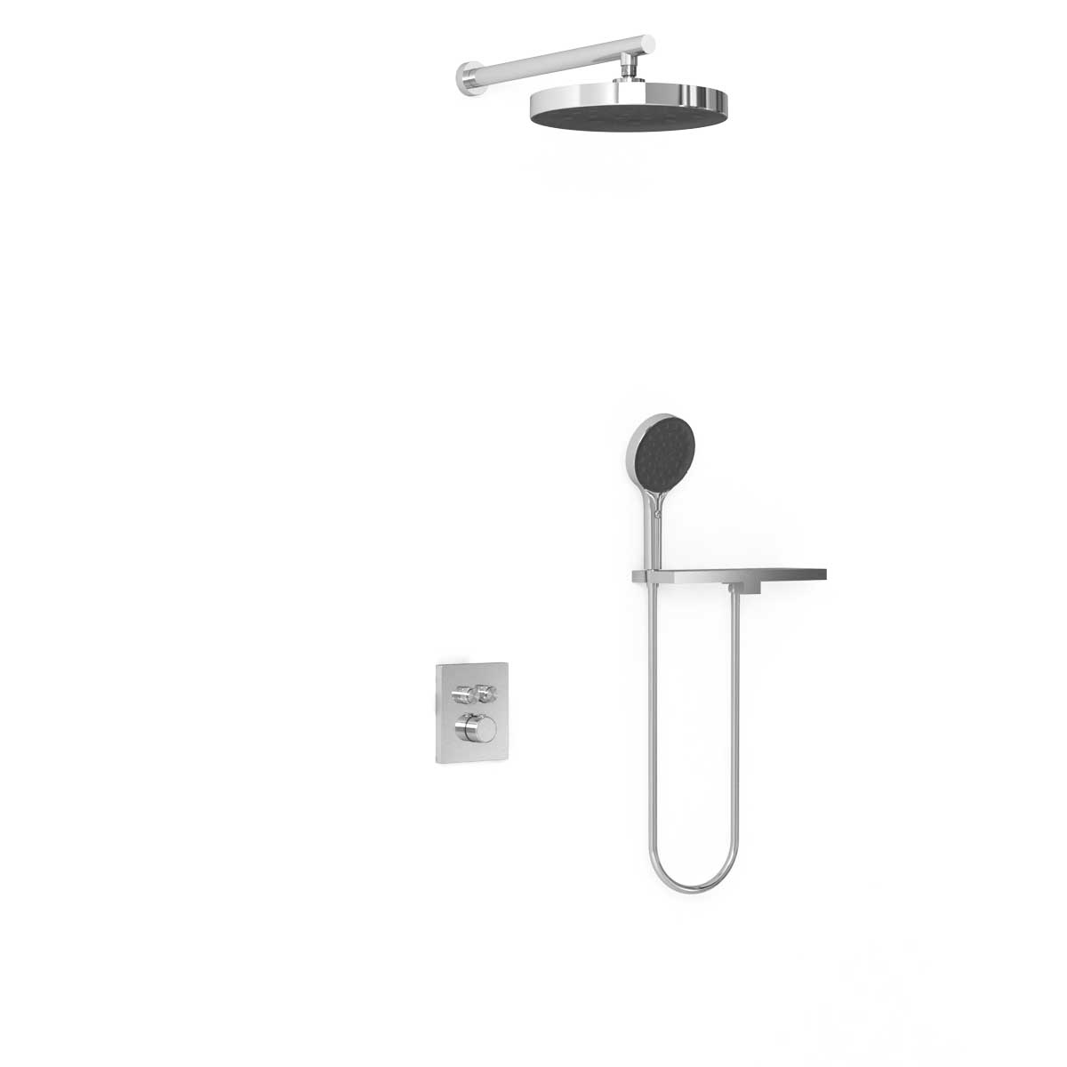 душевая система скрытого монтажа vincea inspire vsfw-3i21mt2rch хром