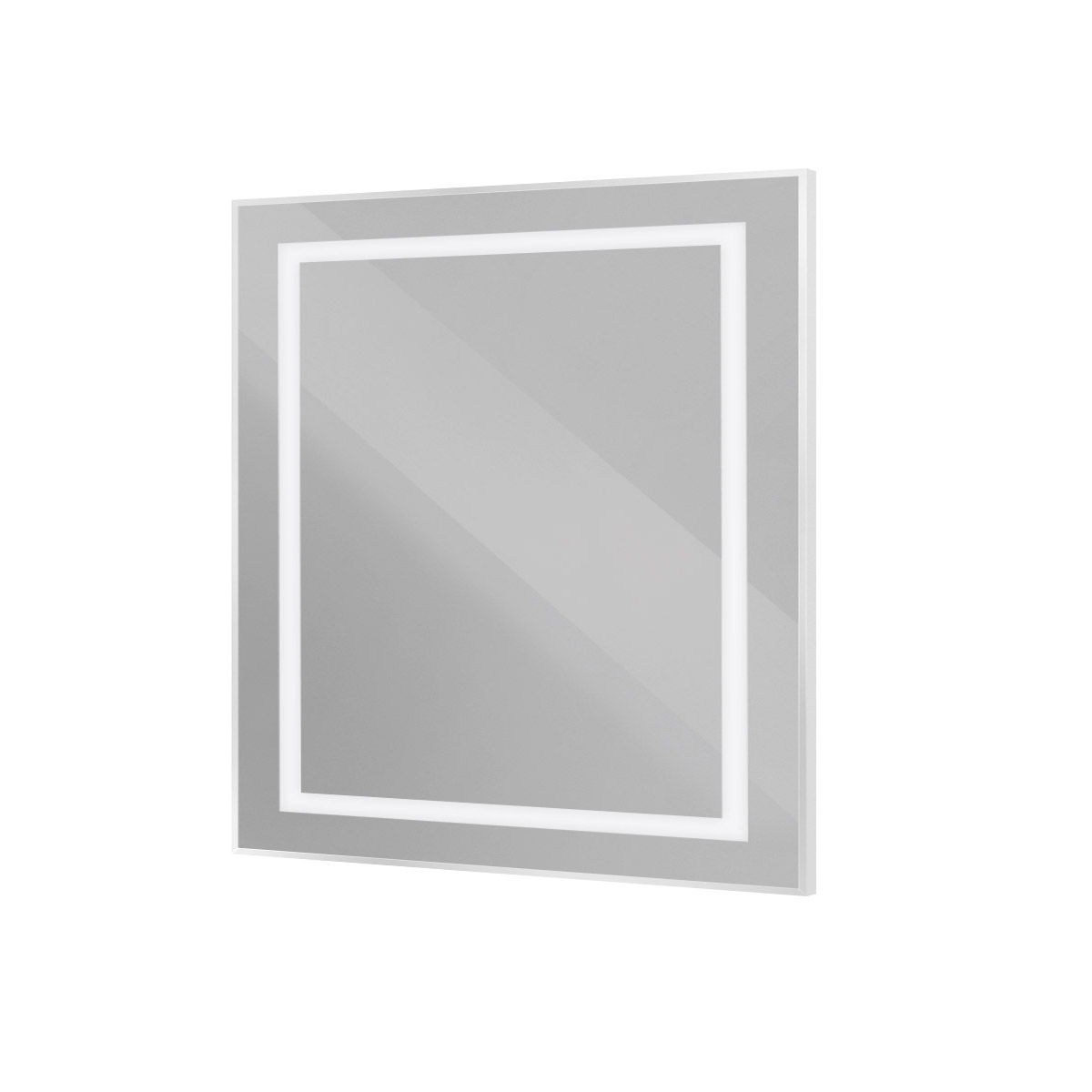 зеркало belbagno spc-kraft-900-800-sens-al с подсветкой, сатин