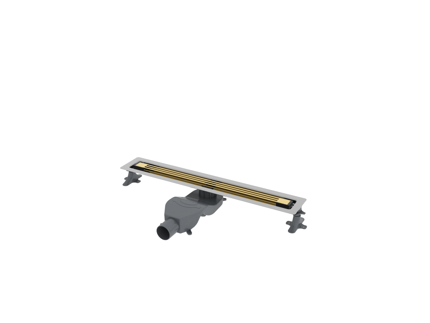 душевой лоток boheme b&t infinity 981-60-g золото