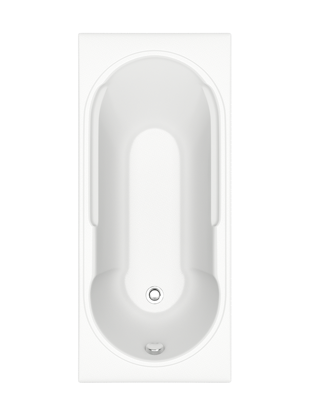 ванна акриловая bas гоа 160x70 с каркасом