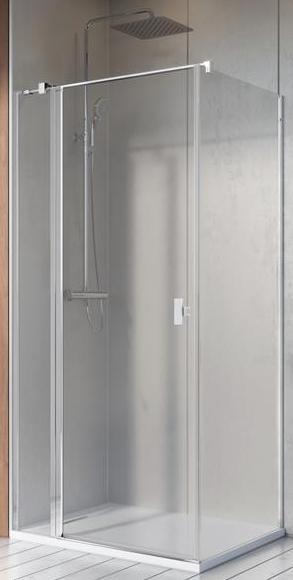 душевой уголок radaway nes kdj ii 80x75 r стекло прозрачное