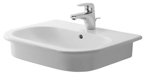 умывальник встраиваемый duravit d-code 0337540000 54,5x43,5