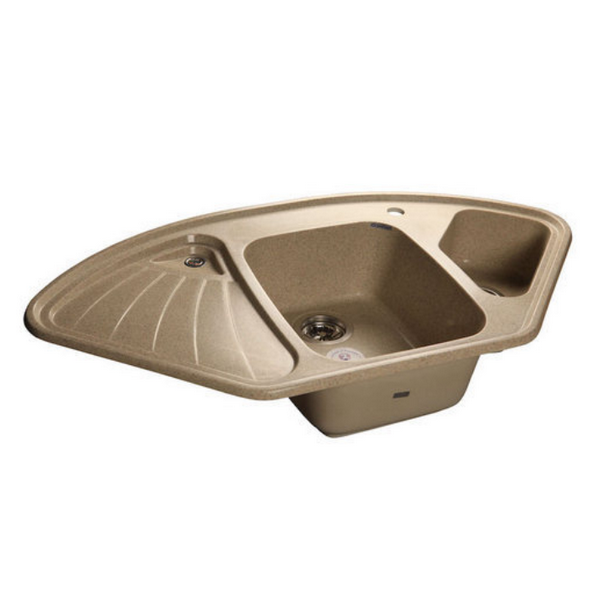 мойка кухонная granfest gf - c1040e песочный