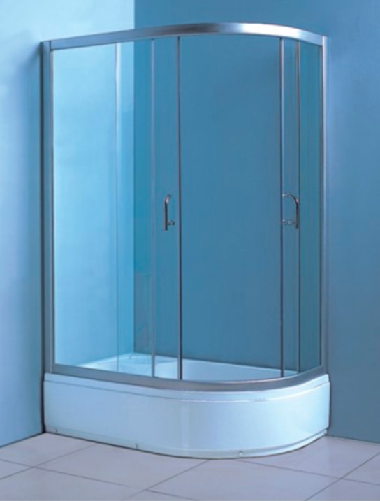 душевой уголок coliseum сатрия t-100 l 100x80 (матовые стекла)