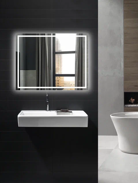 зеркало benetto бергамо 80x120 с led-подсветкой