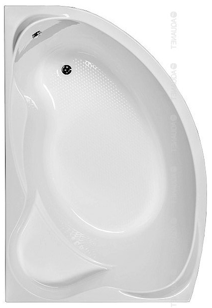 ванна акриловая aquanet jamaica 160x100 l левая с каркасом