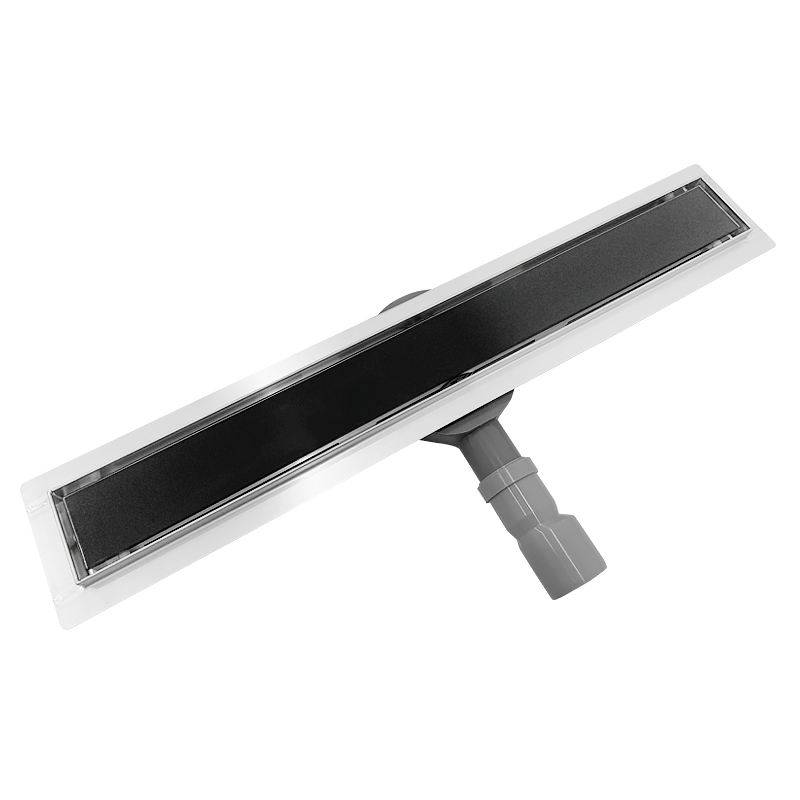душевой лоток roxen black glass 91030-70 черное стекло