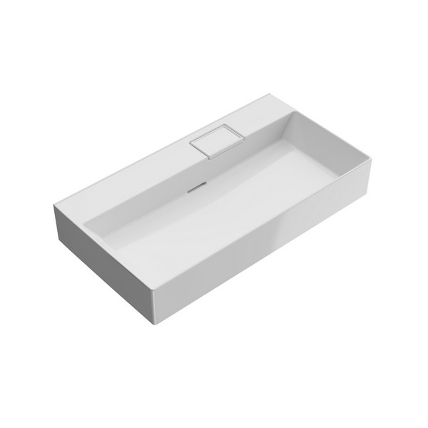умывальник мебельный/подвесной kerama marazzi logica lo.wb.90.0 белый глянец