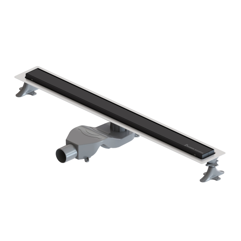 душевой лоток boheme premium linear 982-80-b черный