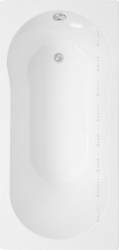 ванна акриловая aquanet light 170x70 с каркасом