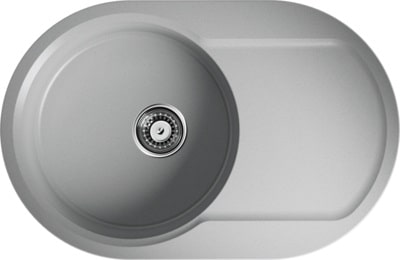 кухонная мойкa omoikiri manmaru 78-gr 78x51 leningrad grey