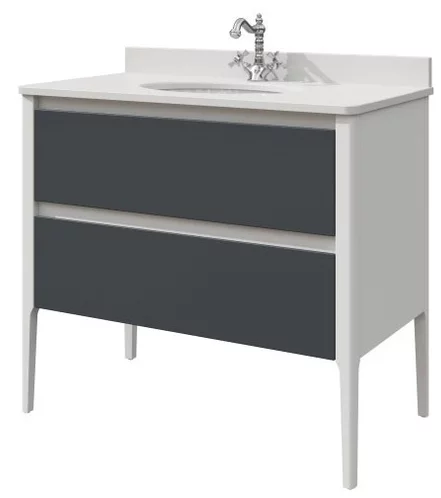 тумба напольная caprigo orlando orl100-b231/l810 черный матовый