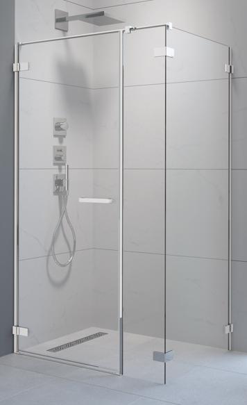 душевой уголок radaway arta kds i 90x90 прозрачное/хром