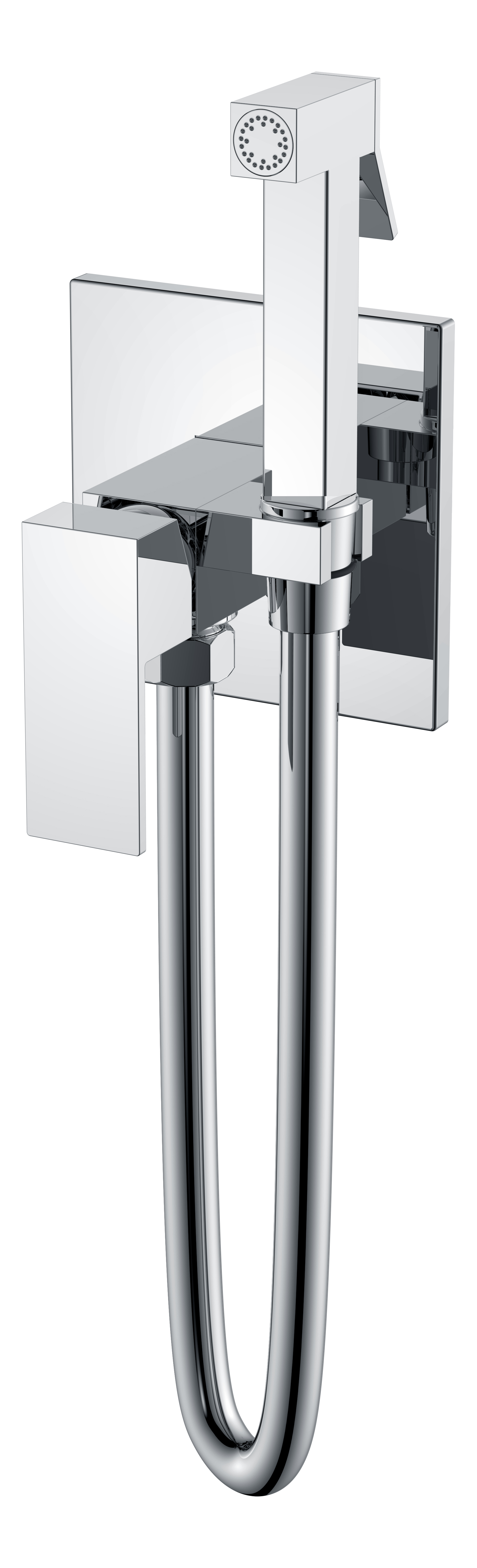 смеситель для биде boheme qubic chrome 477-cr хром