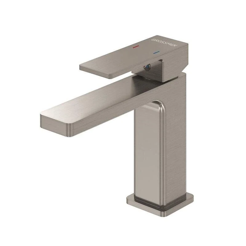 смеситель для умывальника grossman style 510.k35.05.120 брашированный никель