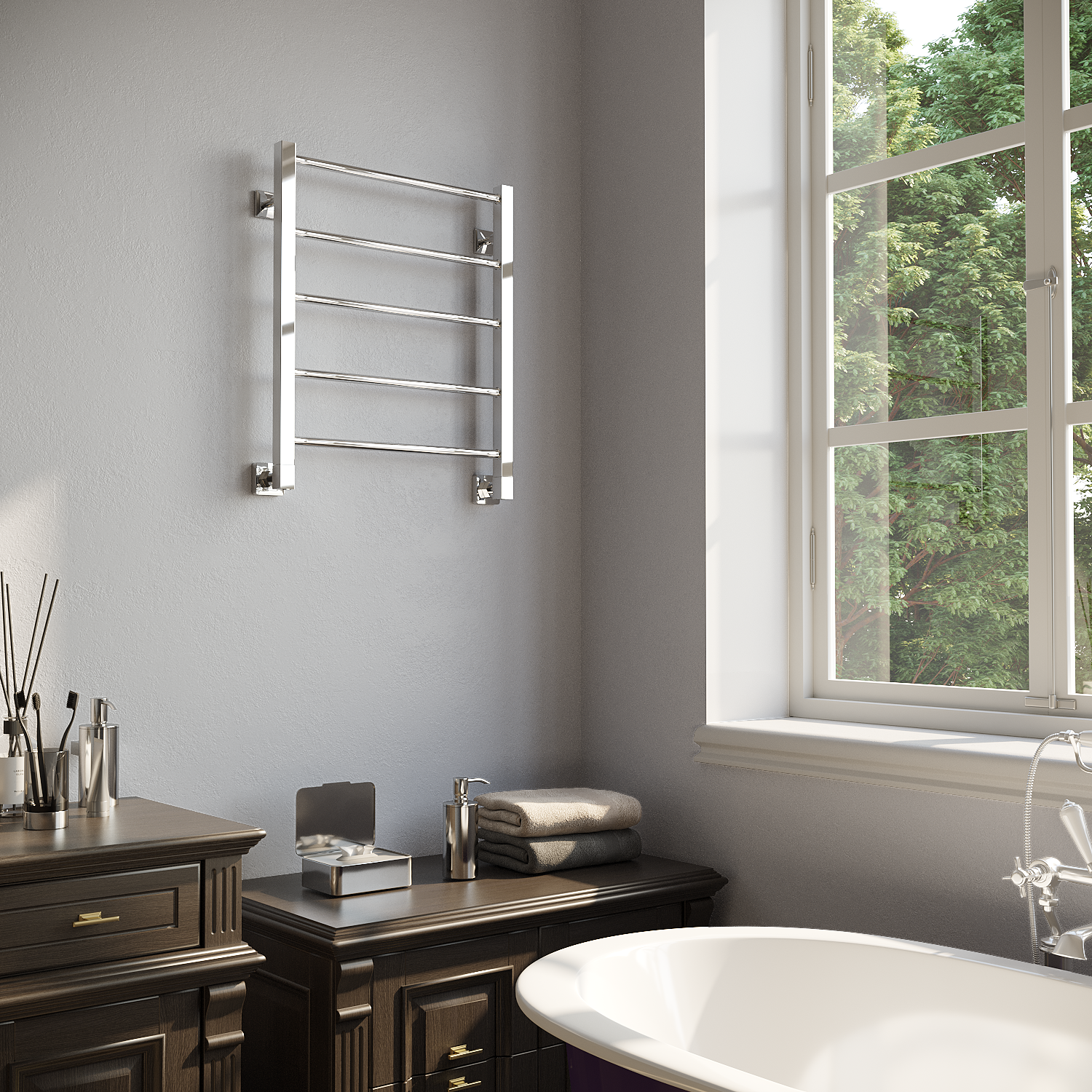 полотенцесушитель водяной stinox classic 50x60