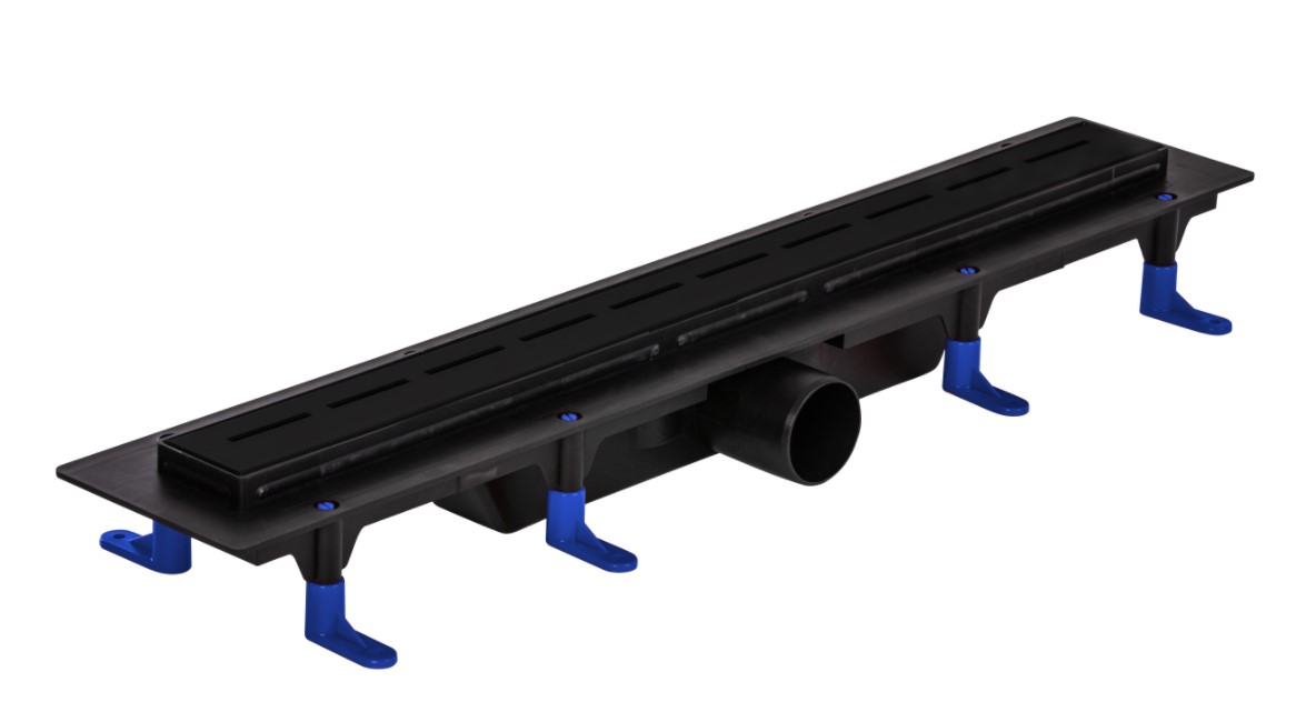 душевой лоток styron sty-li-60-ff с решеткой line