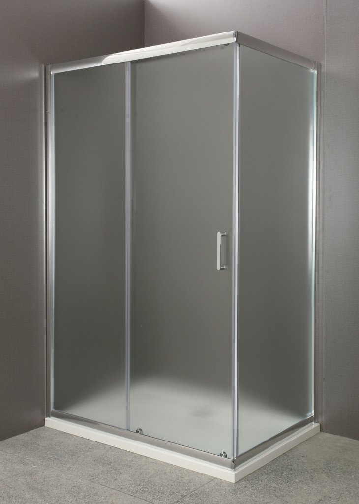 душевой уголок belbagno uno-ah-1-120/90-p-cr 120x90 стекло текстурное (punto), профиль хром
