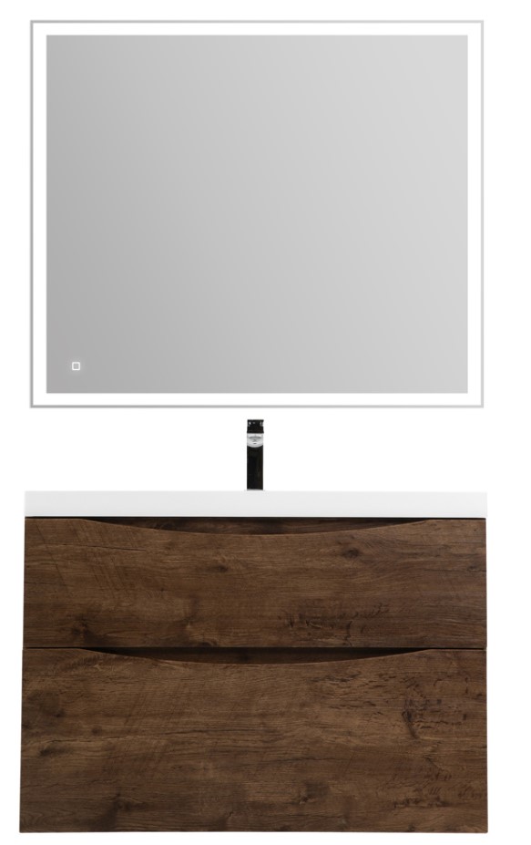 тумба под умывальник belbagno marino-h60-1000-2c-so-rw-p