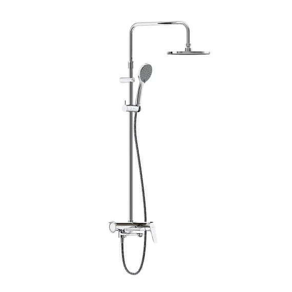 душевая стойка damixa jupiter 977730000 хром