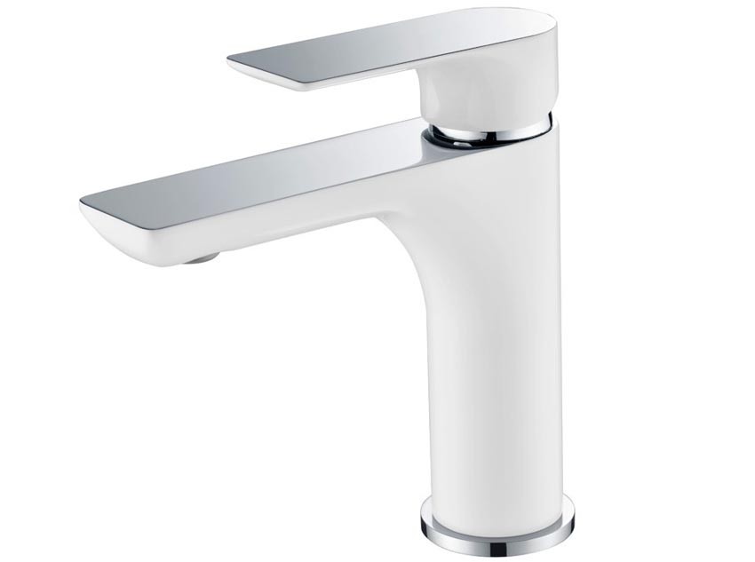 смеситель для умывальника ahti sipoo white sb201101 белый / хром