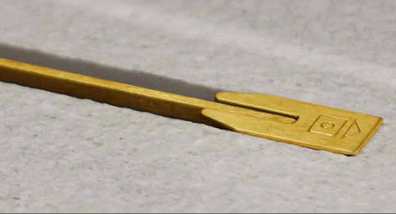 душевой лоток pestan confluo slim  line gold 850 золото